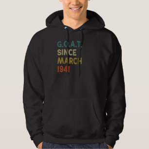 Sudadera Cabra de 81 años desde marzo de 1941