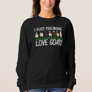 Sudadera Cabra De Guay Para Hombres Granja De Cabra Domésti