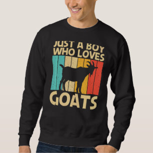 Sudadera Cabra De Guay Para Niños Granjeros De Cabras