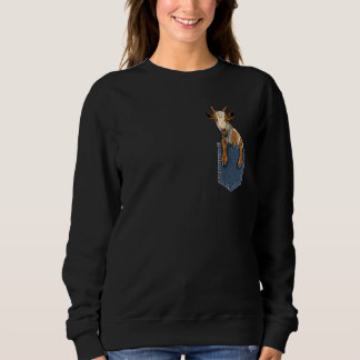 Sudadera Cabra En El Rancho De Pequeños Agricultores