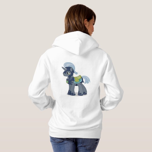 Sudadera cabra feliz (Reverso completo)