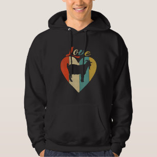 Sudadera Cabra Granja Hermosa Vintage Retro Goat