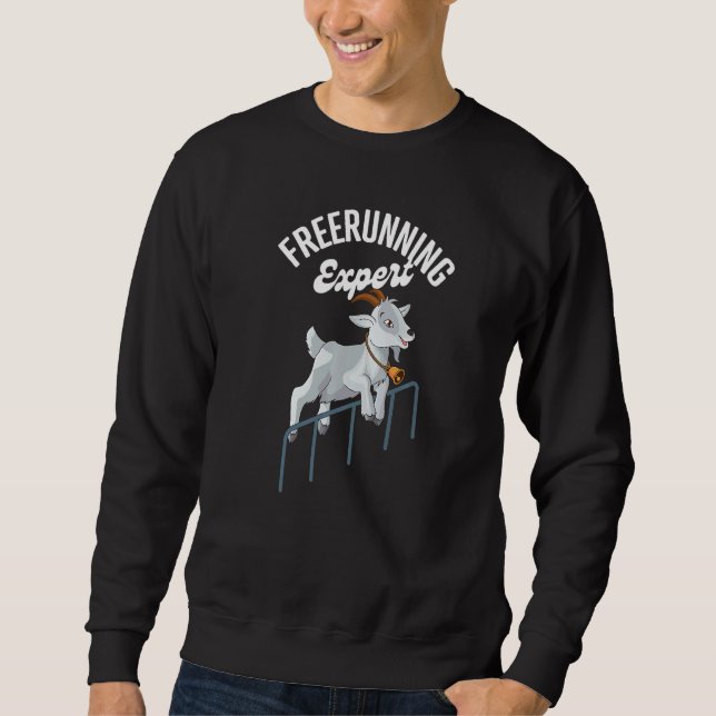 Sudadera Cabra Jumping Freerunning Experto Grano de cabra (Anverso)