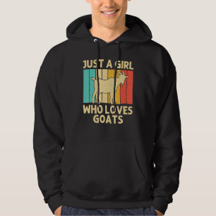 Sudadera Cabra Para Chicas Niños Granja Animal Cabra Whispe