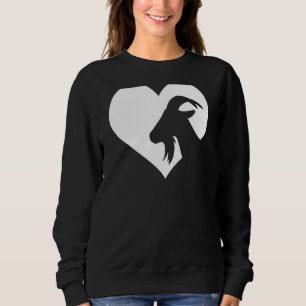 Sudadera Cabra para Chicas y mujeres que aman la cabra