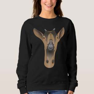 Sudadera Cabra Para Cosas De Cabra Agrícola 1