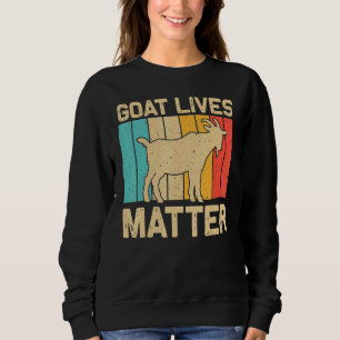 Sudadera Cabra para hombres mujeres animal de granja Cabra