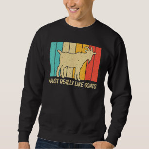 Sudadera Cabra Para Hombres Mujeres Animal De Granja  Susur