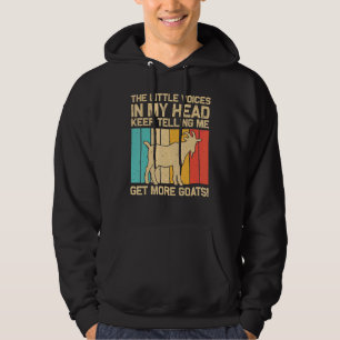 Sudadera Cabra Para Hombres Mujeres Granja Cabra Whisperer