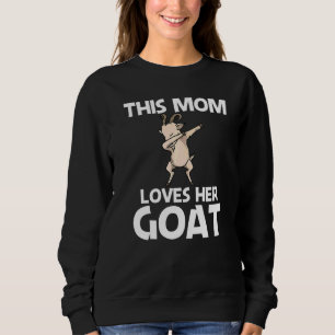 Sudadera Cabra Para Mamá Mama Dabbing Oveja Hierba Granja A