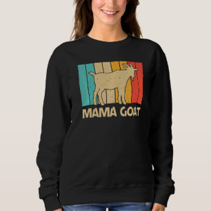 Sudadera Cabra Para Mujeres Madre Granja Animal Cabra Whisp