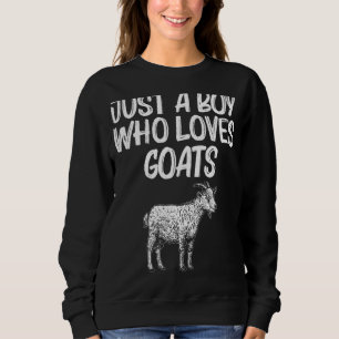 Sudadera Cabra Para Niños Granjeros De Cabras Granjas De An