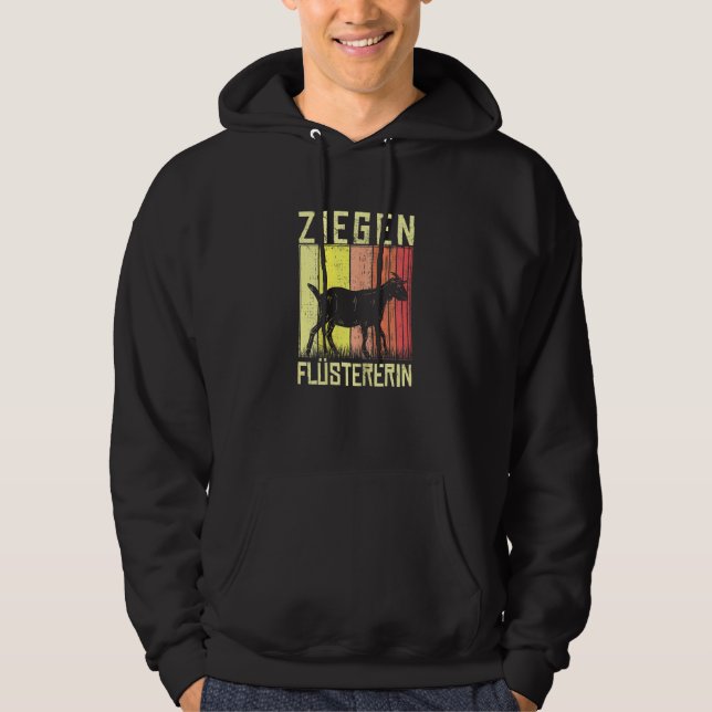 Sudadera Cabra Whisperer Para Ganaderos De Cabra (Anverso)
