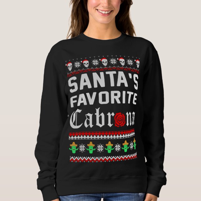 Sudadera Cabrona favorita de los amigos Cactus de México Ca (Anverso)