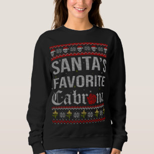 Sudadera Cabrona favorita navideña graciosa mexicana de Pap