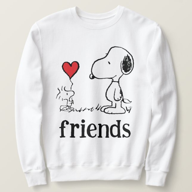 Sudadera Cacahuetes | Amigos de Snoopy y Woodstock (Anverso del diseño)