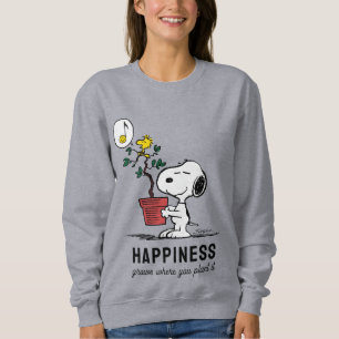 Sudadera Cacahuetes   Árbol de la planta Snoopy & Woodstock