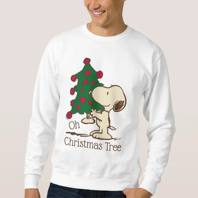 Sudadera Cacahuetes Árbol de Navidad Snoopy