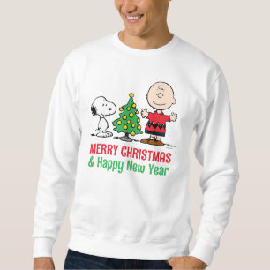 Sudadera Cacahuetes   Árbol de Navidad Snoopy y Charlie Bro
