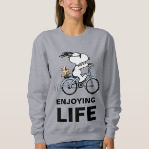 Sudadera Cacahuetes Bicicleta Snoopy & Woodstock