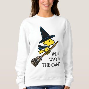 Sudadera Cacahuetes Bruja de Woodstock Halloween