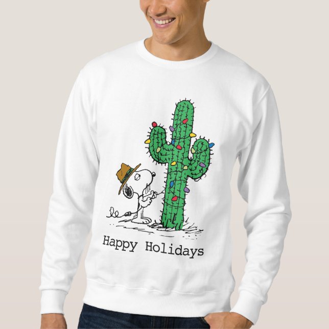 Sudadera Cacahuetes | Cactus de vacaciones de Spike (Anverso)