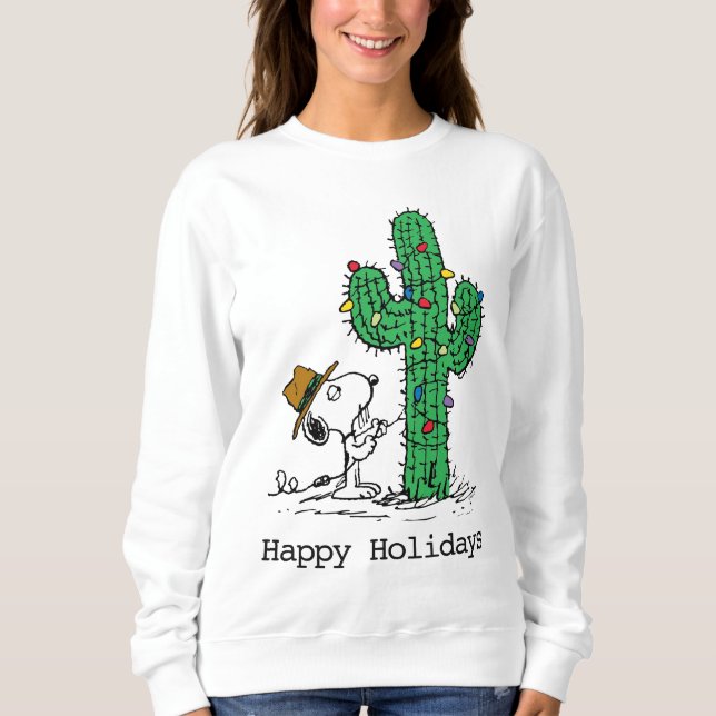 Sudadera Cacahuetes | Cactus de vacaciones de Spike (Anverso)