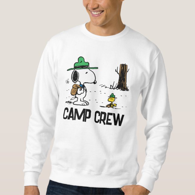 Sudadera Cacahuetes | Camping Snoopy & Woodstock (Anverso)