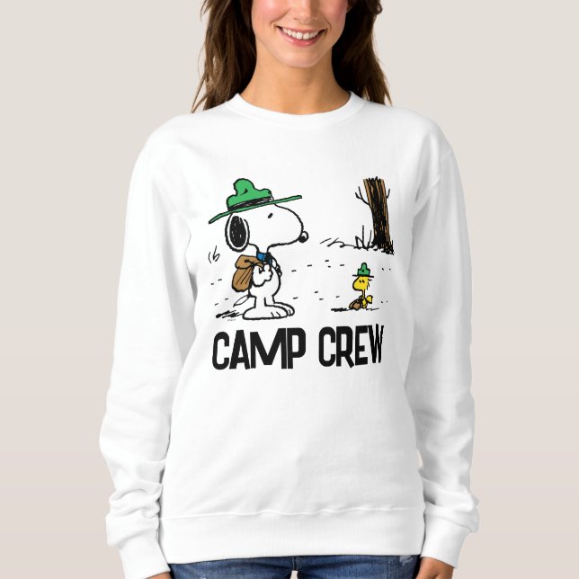Sudadera Cacahuetes | Camping Snoopy & Woodstock (Anverso)