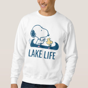 Sudadera Cacahuetes   Canoa Snoopy & Woodstock
