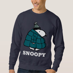Sudadera Cacahuetes   Chaqueta Snoopy Winter Puffer
