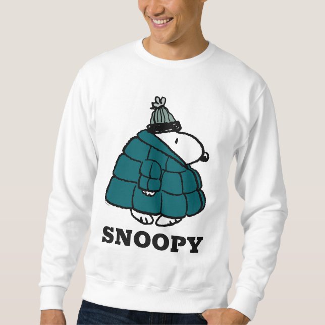 Sudadera Cacahuetes | Chaqueta Snoopy Winter Puffer (Anverso)