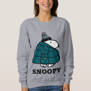 Sudadera Cacahuetes   Chaqueta Snoopy Winter Puffer