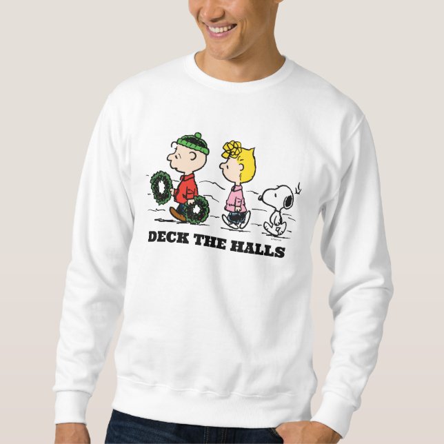 Sudadera Cacahuetes | Charlie Brown, Sally y Snoopy (Anverso)