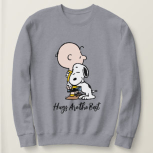 Sudadera Cacahuetes Charlie Brown y Snoopy Hug