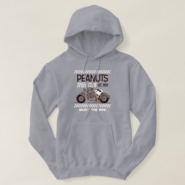 Sudadera Cacahuetes | Club de velocidad Snoopy (Diseño del anverso)