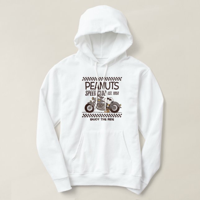 Sudadera Cacahuetes | Club de velocidad Snoopy (Diseño del anverso)