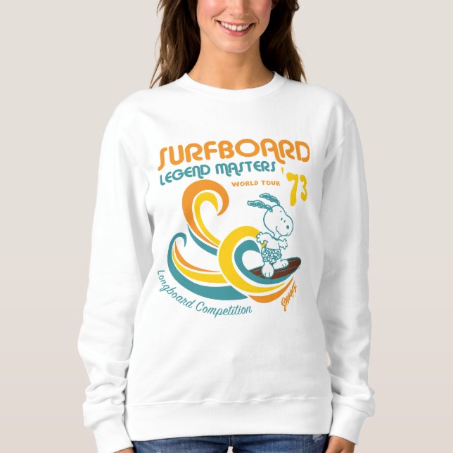 Sudadera Cacahuetes | Concurso Snoopy Surfboard Longboard (Anverso)