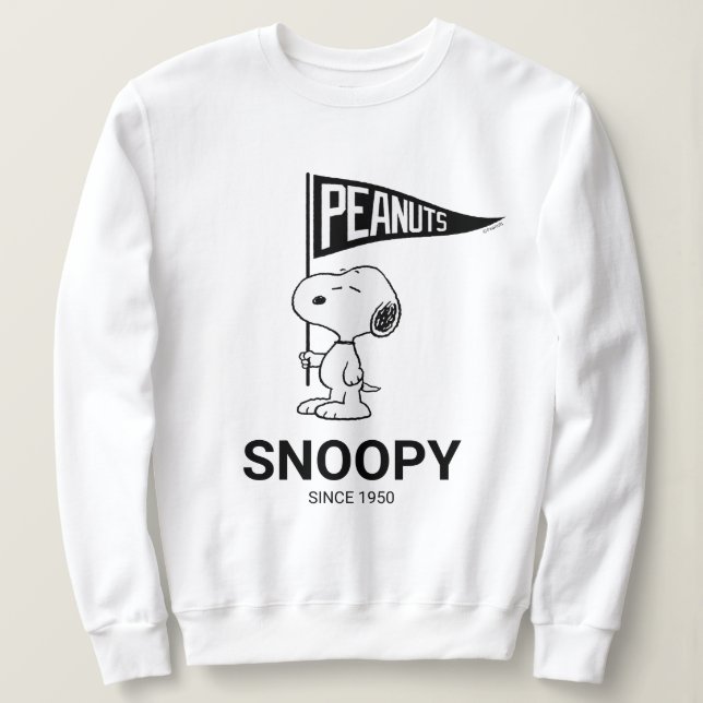 Sudadera Cacahuetes | Departamento Atlético Snoopy (Anverso del diseño)