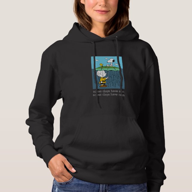Sudadera Cacahuetes | Día soleado Día lluvioso Mitad y mita (Anverso)