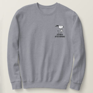 Sudadera Cacahuetes   Ejecución de Snoopy