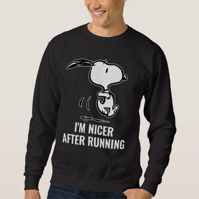 Sudadera Cacahuetes | Ejecución de Snoopy (Anverso)