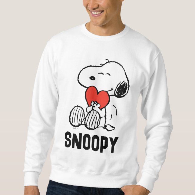Sudadera Cacahuetes | EL DÍA DE SAN VALENTÍN | Snoopy Heart (Anverso)