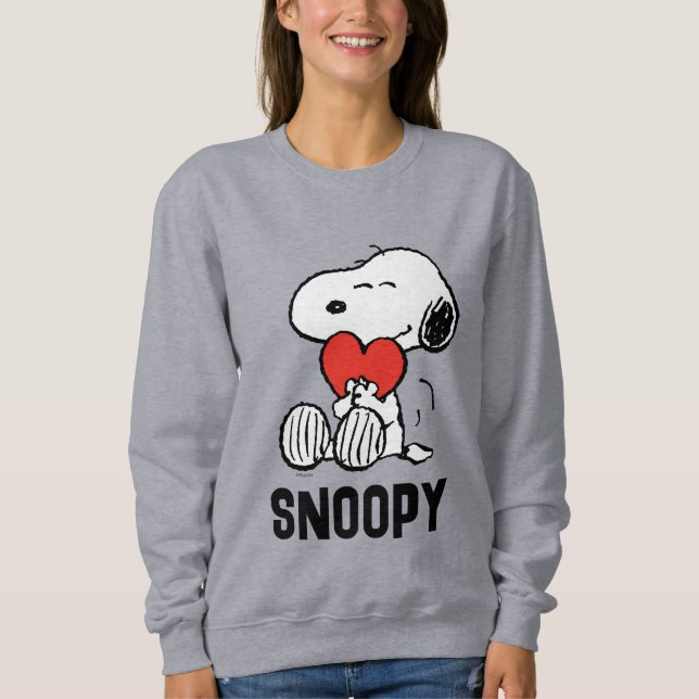 Sudadera Cacahuetes | EL DÍA DE SAN VALENTÍN | Snoopy Heart (Anverso)