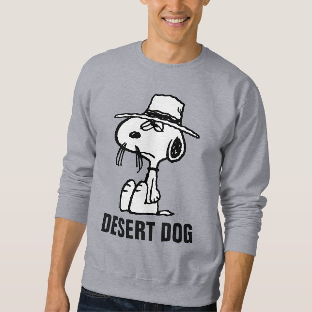 Sudadera Cacahuetes | El hermano Spike de Snoopy (Anverso)