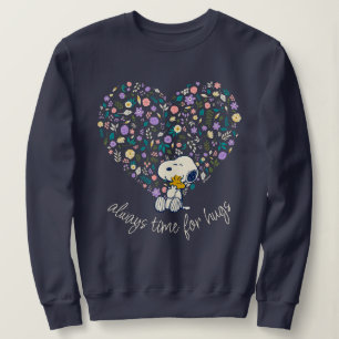 Sudadera Cacahuetes en flor   Snoopy Heart
