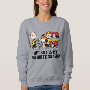 Sudadera Cacahuetes   Entrenador de hockey Charlie Brown