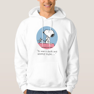 Sudadera Cacahuetes Esnoopia en la máquina de escribir