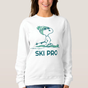 Sudadera Cacahuetes   Esnoopia en los esquís
