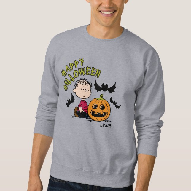 Sudadera Cacahuetes | Feliz Halloween Linus (Anverso)